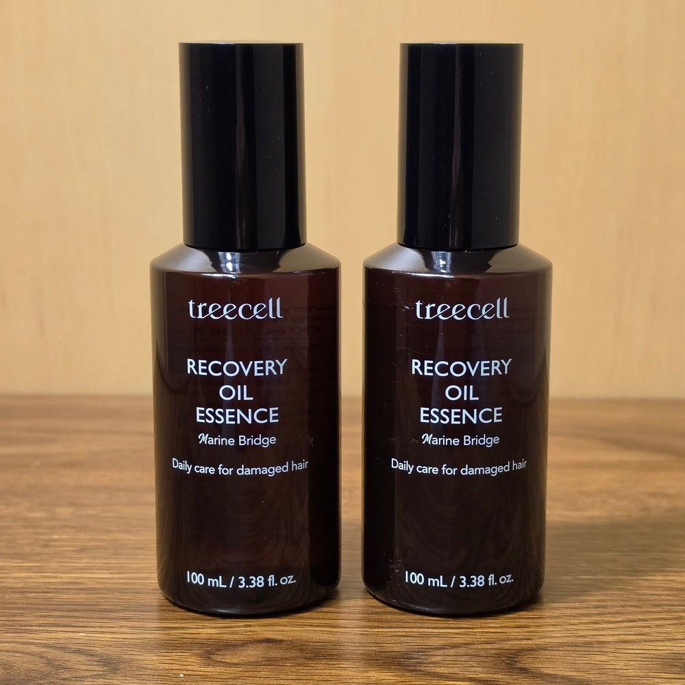 Treecell Recovery Oil Essence Marine Bridge 100ml x2 Hair Treatment New EXP 2028